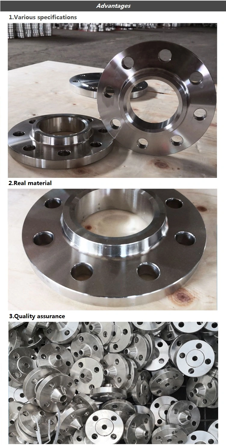 ANSI B16.5 Stainless Steel FF RF Wn/So/Threaded/Plate/Socket Forged Flange Manufacturer